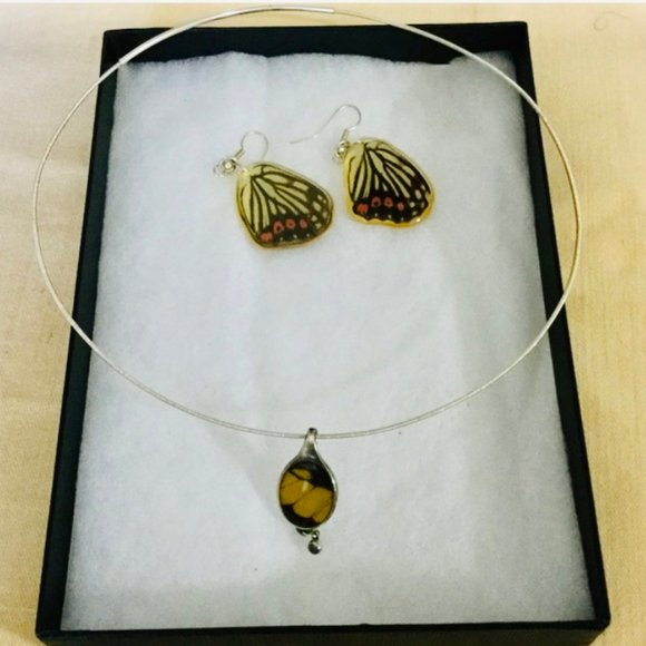 Bosco Jewelry - Bosco Signed, Butterfly Wing .925 Necklace